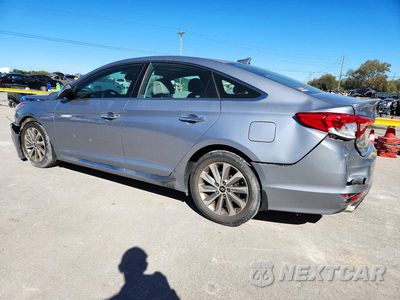Drugie zdjęcie samochodu z przodu: 2017 HYUNDAI SONATA SPORT VIN:5NPE34AF3HH529352 - miniatura