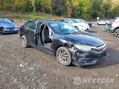 Czwarte zdjęcie samochodu z boku: 2016 HONDA CIVIC EX VIN:2HGFC1F38GH638528 - miniatura