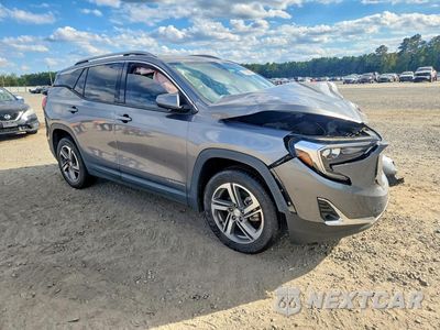 Czwarte zdjęcie samochodu z boku: 2021 GMC TERRAIN SLT VIN:3GKALPEV9ML379392 - miniatura