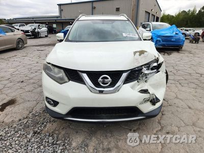 Piąte zdjęcie samochodu w środku: 2015 NISSAN ROGUE SL VIN:5N1AT2MT8FC832104 - miniatura
