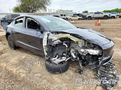 Czwarte zdjęcie samochodu z boku: 2025 TESLA MODEL 3 VIN:5YJ3E1EA9SF119370 - miniatura