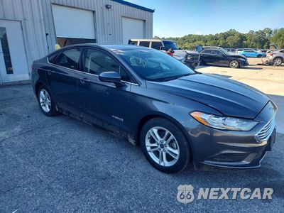 Czwarte zdjęcie samochodu z boku: 2018 FORD FUSION SE HYBRID VIN:3FA6P0LU7JR165362 - miniatura