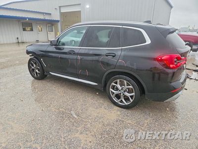Drugie zdjęcie samochodu z przodu: 2023 BMW X3 SDRIVE30I VIN:5UX43DP08P9R45563 - miniatura