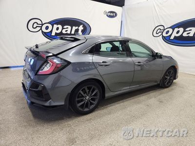 Trzecie zdjęcie samochodu z tyłu: 2020 HONDA CIVIC EX VIN:SHHFK7H63LU409118 - miniatura