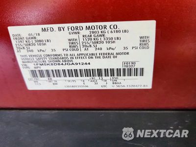 Zdjęcie 13 z 13 samochodu: 2018 FORD EXPLORER XLT VIN:1FM5K8D84JGA91244 - miniatura