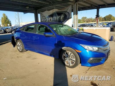 Czwarte zdjęcie samochodu z boku: 2018 HONDA CIVIC LX VIN:2HGFC2F53JH609498 - miniatura