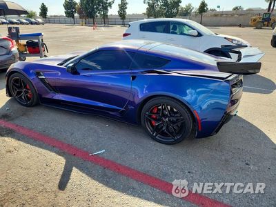 Drugie zdjęcie samochodu z przodu: 2019 CHEVROLET CORVETTE Z06 2LZ VIN:1G1YS2D6XK5605326 - miniatura