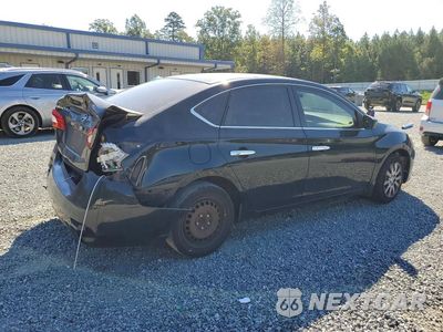 Trzecie zdjęcie samochodu z tyłu: 2015 NISSAN SENTRA S VIN:3N1AB7AP7FY350262 - miniatura