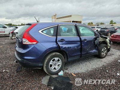 Trzecie zdjęcie samochodu z tyłu: 2014 HONDA CR-V LX VIN:5J6RM4H36EL090708 - miniatura