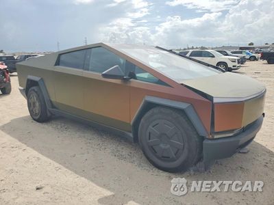 Czwarte zdjęcie samochodu z boku: 2024 TESLA CYBERTRUCK VIN:7G2CEHED5RA054394 - miniatura