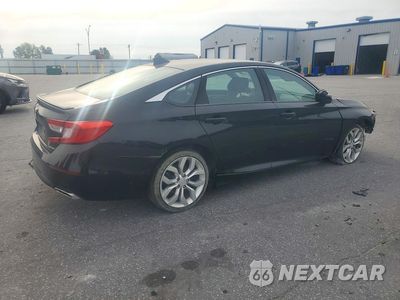 Trzecie zdjęcie samochodu z tyłu: 2019 HONDA ACCORD SPORT VIN:1HGCV1F38KA142326 - miniatura