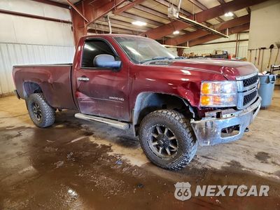 Czwarte zdjęcie samochodu z boku: 2013 CHEVROLET SILVERADO K2500 HEAVY DUTY LT VIN:1GC0KXCG5DF184365 - miniatura