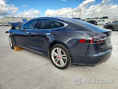 Drugie zdjęcie samochodu z przodu: 2015 TESLA MODEL S 70D VIN:5YJSA1S21FF100936 - miniatura
