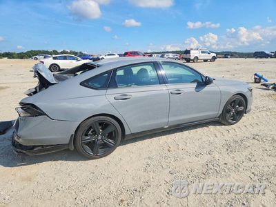 Trzecie zdjęcie samochodu z tyłu: 2025 HONDA ACCORD HYBRID SPORT-L VIN:1HGCY2F74SA097479 - miniatura