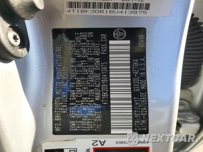 Zdjęcie 13 z 13 samochodu: 2011 TOYOTA AVALON BASE VIN:4T1BK3DB1BU413875 - miniatura