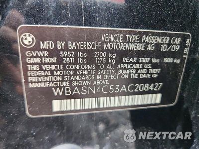 Zdjęcie 12 z 12 samochodu: 2010 BMW 550 GT VIN:WBASN4C53AC208427 - miniatura