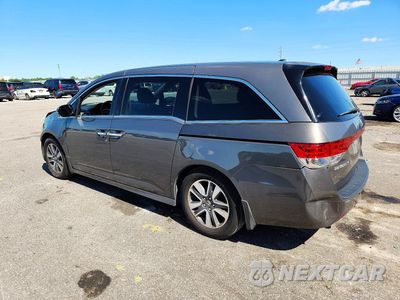 Drugie zdjęcie samochodu z przodu: 2016 HONDA ODYSSEY TOURING VIN:5FNRL5H91GB010322 - miniatura