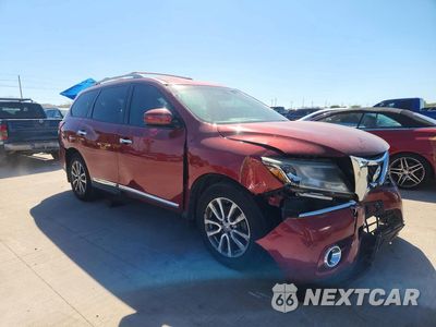 Czwarte zdjęcie samochodu z boku: 2015 NISSAN PATHFINDER SL VIN:5N1AR2MN6FC711992 - miniatura