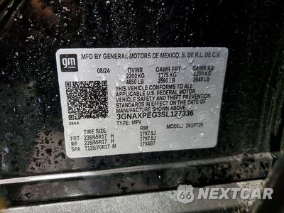 Zdjęcie 12 z 12 samochodu: 2025 CHEVROLET EQUINOX LT VIN:3GNAXPEG3SL127336 - miniatura
