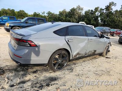 Trzecie zdjęcie samochodu z tyłu: 2025 HONDA ACCORD HYBRID SPORT-L VIN:1HGCY2F76SA048610 - miniatura