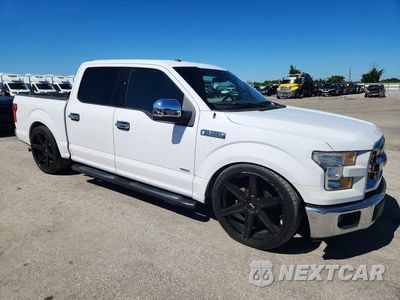 Czwarte zdjęcie samochodu z boku: 2017 FORD F150 SUPERCREW VIN:1FTEW1CG7HKD45769 - miniatura