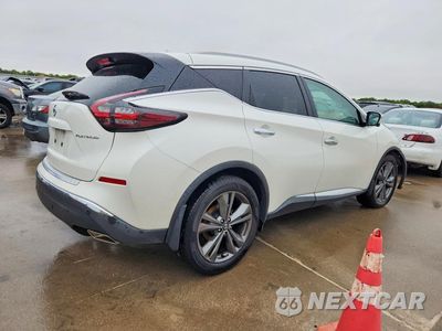 Trzecie zdjęcie samochodu z tyłu: 2020 NISSAN MURANO PLATINUM VIN:5N1AZ2DJ6LN107355 - miniatura