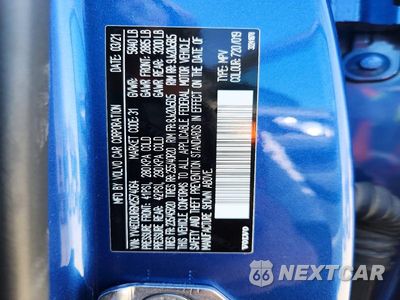 Zdjęcie 12 z 12 samochodu: 2021 VOLVO XC40 RECHARGE VIN:YV4ED3UR6M2574064 - miniatura