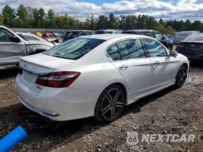 Trzecie zdjęcie samochodu z tyłu: 2017 HONDA ACCORD TOURING VIN:1HGCR3F90HA018015 - miniatura