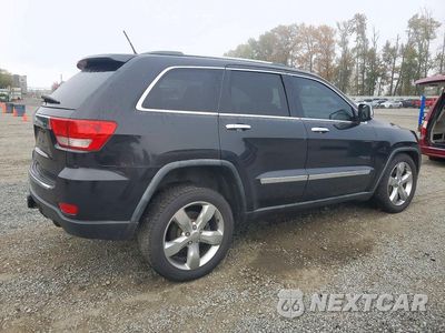 Trzecie zdjęcie samochodu z tyłu: 2011 JEEP GRAND CHEROKEE OVERLAND VIN:1J4RR6GT7BC569844 - miniatura