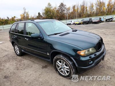 Czwarte zdjęcie samochodu z boku: 2004 BMW X5 3.0I VIN:5UXFA13584LU29524 - miniatura