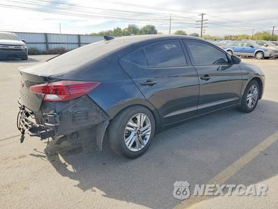 Trzecie zdjęcie samochodu z tyłu: 2020 HYUNDAI ELANTRA SEL VIN:KMHD84LF4LU064925 - miniatura
