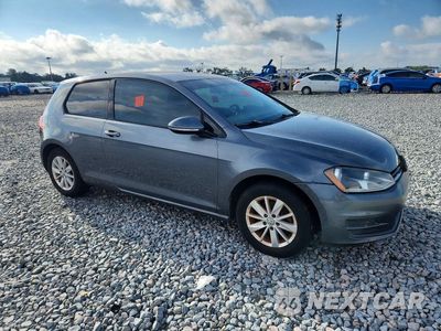 Czwarte zdjęcie samochodu z boku: 2015 VOLKSWAGEN GOLF VIN:3VW917AU6FM041038 - miniatura
