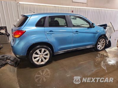 Trzecie zdjęcie samochodu z tyłu: 2013 MITSUBISHI OUTLANDER SPORT ES VIN:4A4AP3AU5DE011578 - miniatura