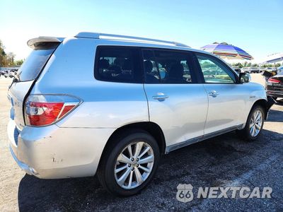 Trzecie zdjęcie samochodu z tyłu: 2009 TOYOTA HIGHLANDER HYBRID LIMITED VIN:JTEEW44A892030567 - miniatura
