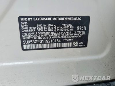 Zdjęcie 13 z 13 samochodu: 2026 BMW X3 30 XDRIVE VIN:5UX53GP01T9210164 - miniatura