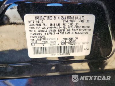 Zdjęcie 13 z 13 samochodu: 2018 INFINITI Q50 3.0T SPORT VIN:JN1EV7AP8JM358312 - miniatura