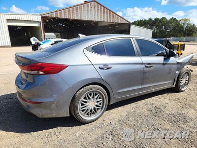 Trzecie zdjęcie samochodu z tyłu: 2018 HYUNDAI ELANTRA SEL VIN:5NPD84LF6JH256665 - miniatura