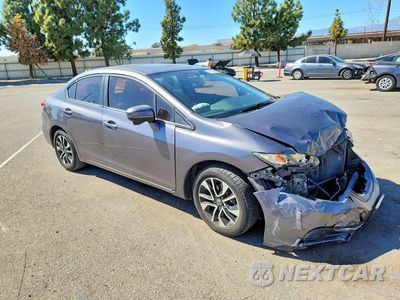 Czwarte zdjęcie samochodu z boku: 2014 HONDA CIVIC EX VIN:19XFB2F87EE226287 - miniatura