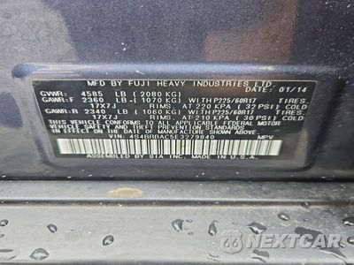 Zdjęcie 13 z 13 samochodu: 2014 SUBARU OUTBACK 2.5I VIN:4S4BRBAC5E3279840 - miniatura