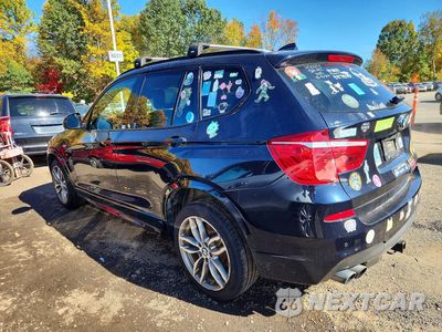 Drugie zdjęcie samochodu z przodu: 2017 BMW X3 XDRIVE28I VIN:5UXWX9C32H0W71549 - miniatura