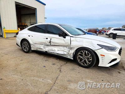 Czwarte zdjęcie samochodu z boku: 2023 HYUNDAI SONATA SEL VIN:KMHL14JA5PA328510 - miniatura