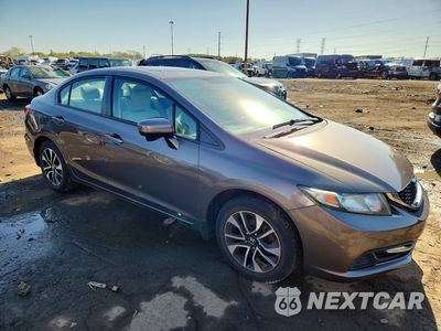 Czwarte zdjęcie samochodu z boku: 2014 HONDA CIVIC EX VIN:2HGFB2F89EH543977 - miniatura