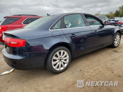 Trzecie zdjęcie samochodu z tyłu: 2013 AUDI A4 PREMIUM VIN:WAUBFAFL1DN032704 - miniatura