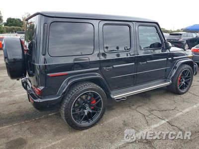 Trzecie zdjęcie samochodu z tyłu: 2022 MERCEDES-BENZ G 63 AMG VIN:W1NYC7HJ6NX437010 - miniatura