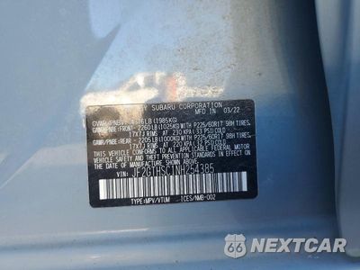 Zdjęcie 13 z 13 samochodu: 2022 SUBARU CROSSTREK SPORT VIN:JF2GTHSC1NH254385 - miniatura