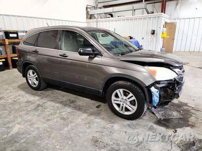 Czwarte zdjęcie samochodu z boku: 2010 HONDA CR-V EX VIN:5J6RE4H56AL025334 - miniatura