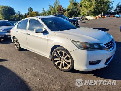 Czwarte zdjęcie samochodu z boku: 2015 HONDA ACCORD SPORT VIN:1HGCR2F59FA263643 - miniatura