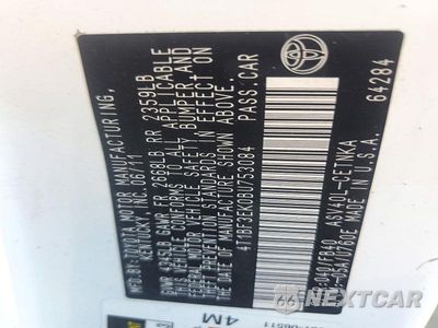 Zdjęcie 12 z 12 samochodu: 2011 TOYOTA CAMRY LE VIN:4T1BF3EK0BU753084 - miniatura