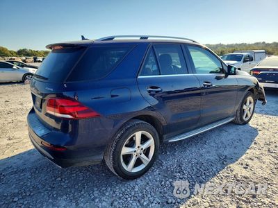 Trzecie zdjęcie samochodu z tyłu: 2016 MERCEDES-BENZ GLE 350 4MATIC VIN:4JGDA5HB4GA781025 - miniatura