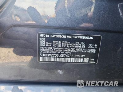 Zdjęcie 14 z 14 samochodu: 2020 BMW X7 XDRIVE40I VIN:5UXCW2C06L0E74785 - miniatura
